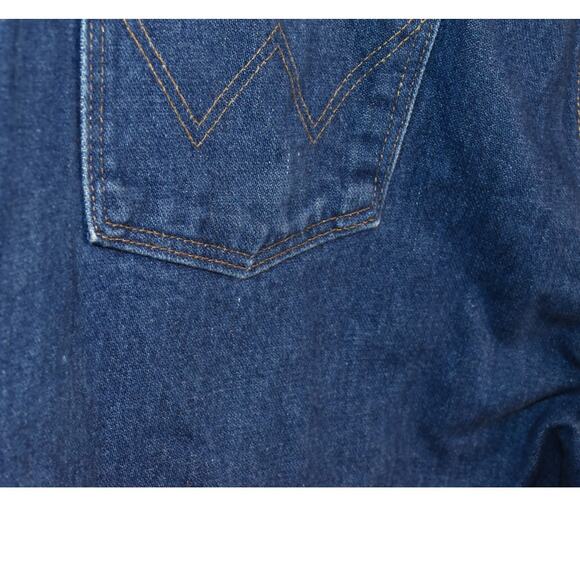 Wrangler 47mwz Regular Fit Men's 40x32 Western Denim Blue Cotton Jeans - Picture 5 of 9